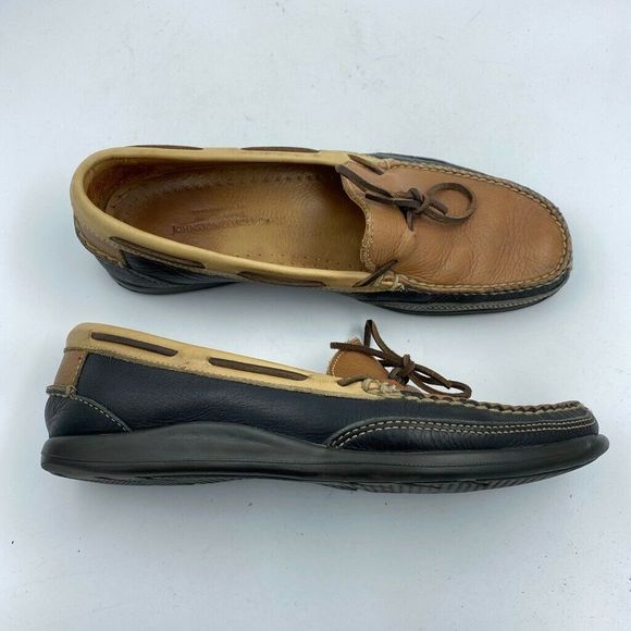johnston murphy boat shoes